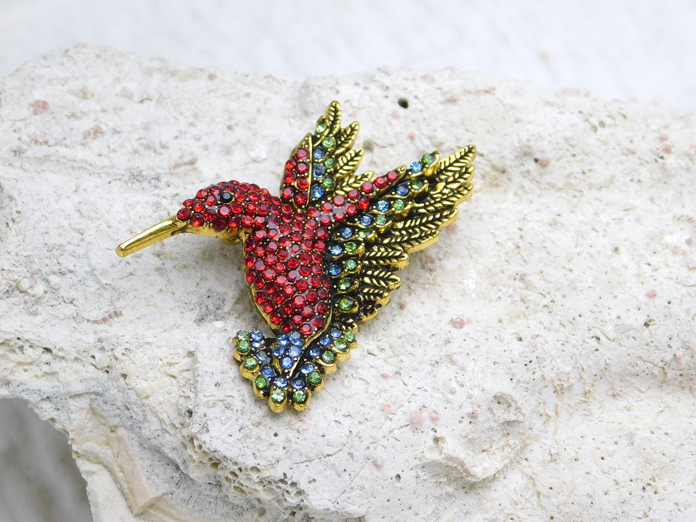 Prendedor colibri