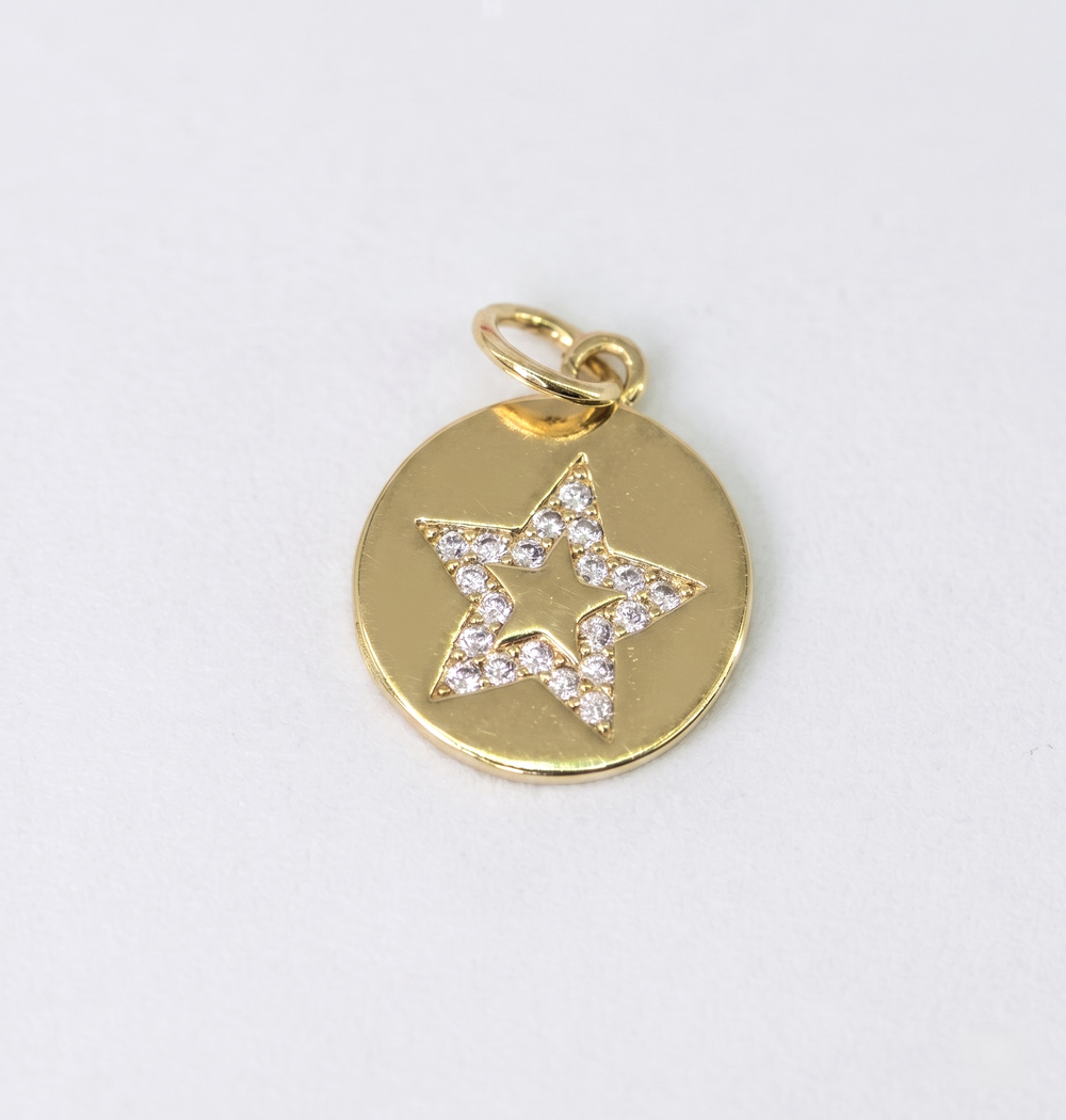Dije Estrella Circular
