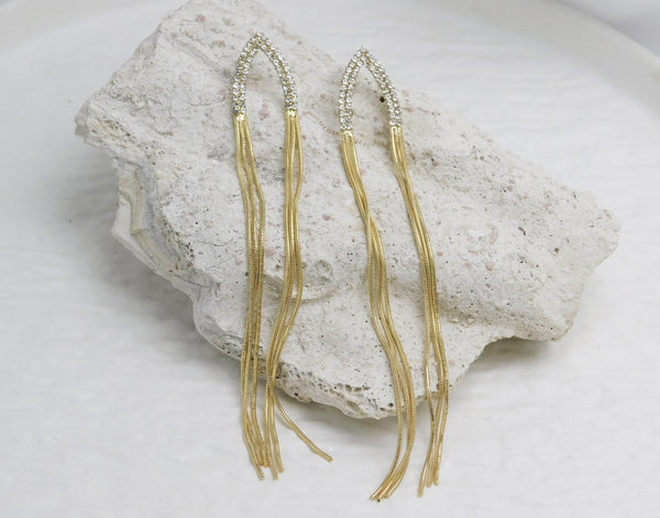 Aretes Noctelle dorados