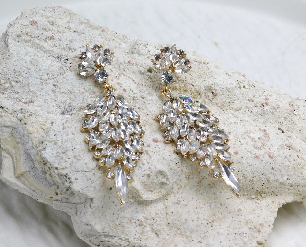 Aretes Afterglow plateado