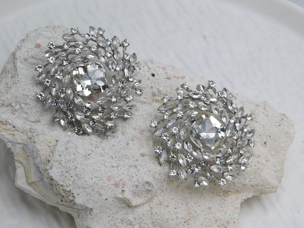 Aretes Duzzle plateados