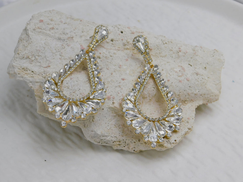 Aretes delirio dorado