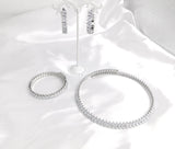 Set triple Delux plateado