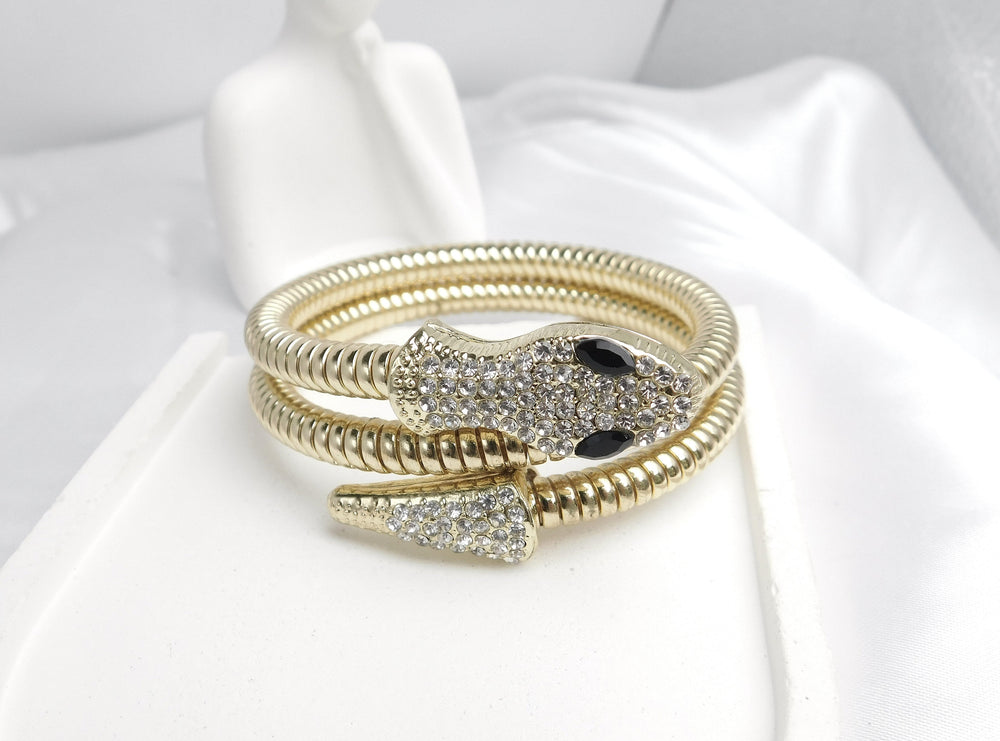 Brazalete Serpiente dorada