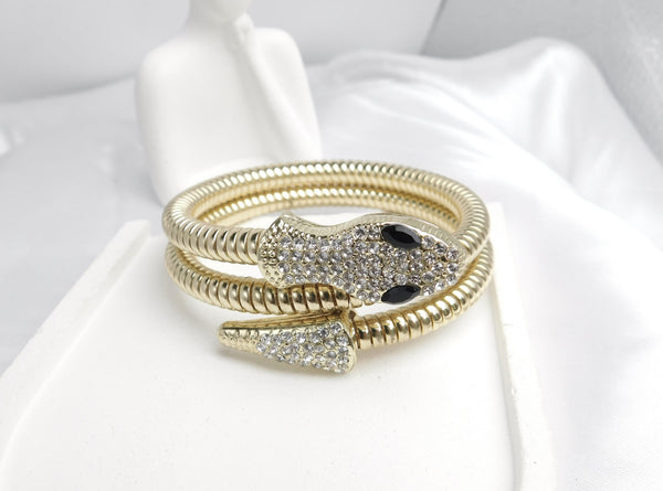 Brazalete Serpiente dorada