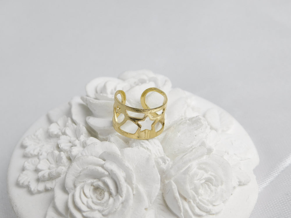 Earcuff Eirine dorado