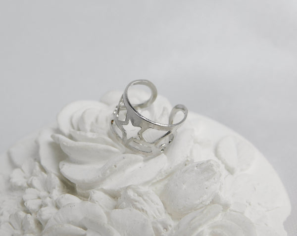 Earcuff Eirine plateado