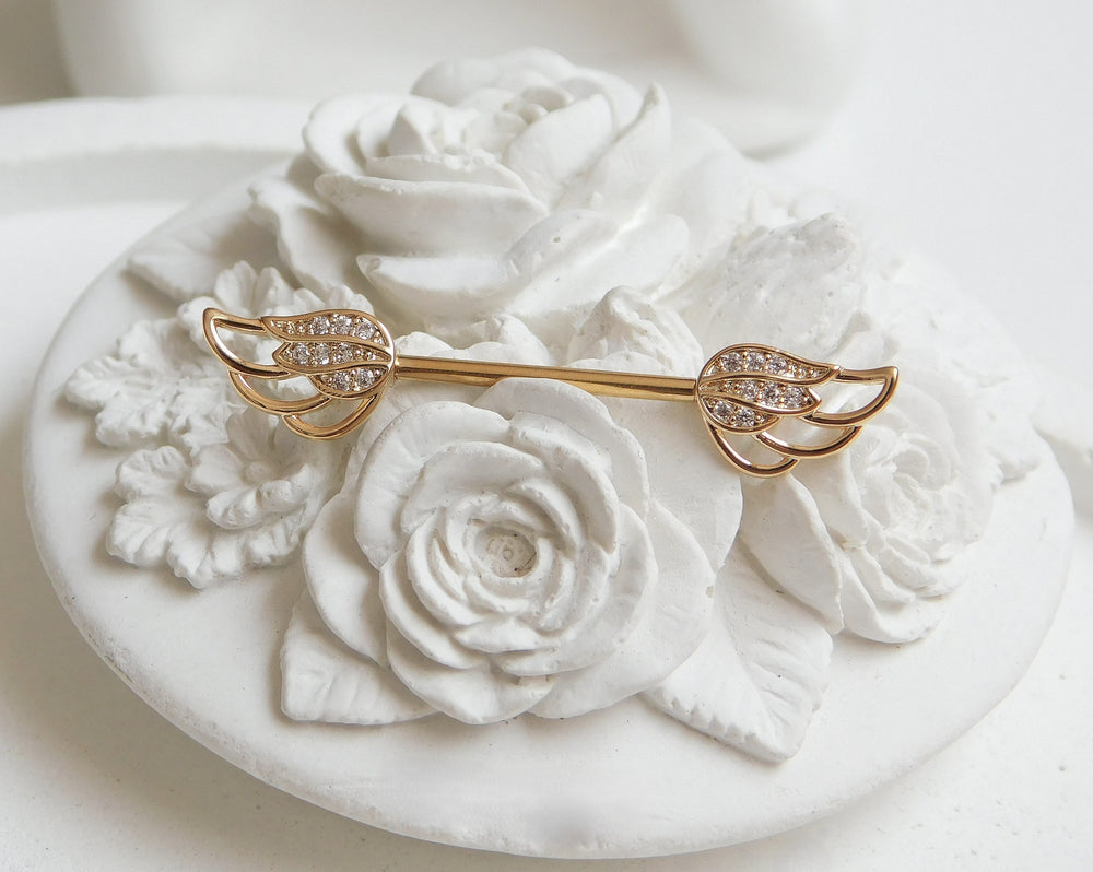 Piercing Halo dorado